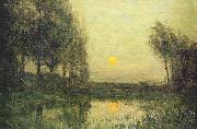 Charles Warren Eaton September Moonrise oil on canvas